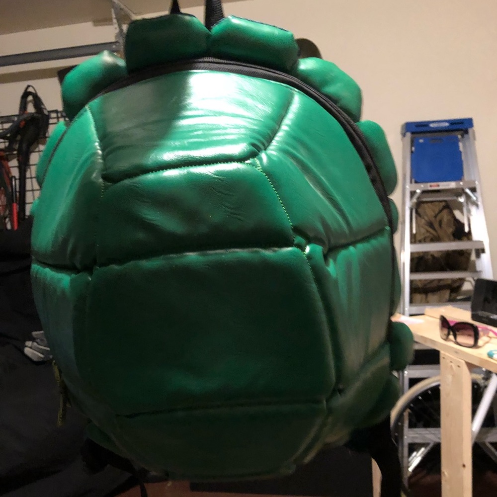 Turtle shell backpack